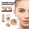 Spot Concealer Tear Trough Concealer Precise Coverage Three Color Partition Beauty And Health Facial