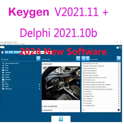 2024 hot Latest Delphis 2021.10b with keygen Software DS 150 Autocoms 2021.11 Codings OBD2