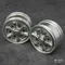 US Stock LESU 1/14 RC Front Wheel Hub DIY for Tamiyaya Remote Control Tractor Truck Model Toy Spare