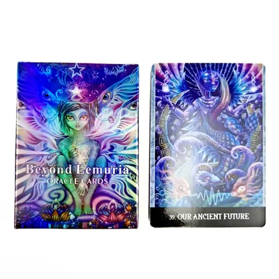 Color Tarot Cards Beyond Lemuria Unleash Dream Interactive Board Tarot Games Cards Full English