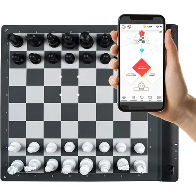 Square Off Pro Electronic Chess Board | AI-Powered & Digital | Play Against AI or Friends |