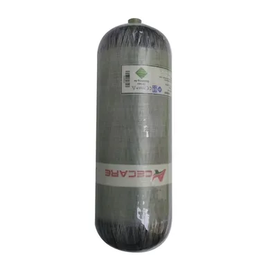 ACECARE 12L Composite High Pressure Cylinder CE 30Mpa 300Bar 4500Psi Carbon Fiber Scuba Diving Tank