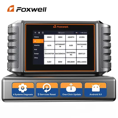 FOXWELL NT716 OBD2 Automotive Scanner ABS SRS Transmission Engine Diagnostic Code Reader EPB OIL SAS