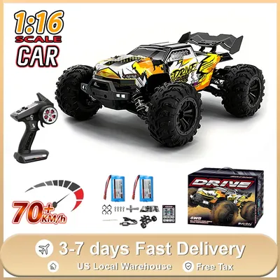 1/16 RC Car 4x4 Remote Control Cart 16101PRO/16102PRO Brushless 70KM/H 2.4G Electric High Speed