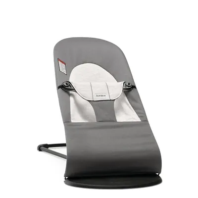 BabyBjörn Bouncer Balance Soft, Cotton/Jersey, Dark Gray/Gray (005084US)