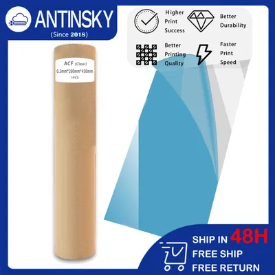 Antinsky ACF Film Upgraded from NFEP 280 * 450mm 1pc PFA Release Film for large LCD Resin 3D Printer