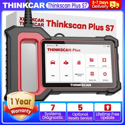 THINKCAR Thinkscan Plus S7 Obd2 Scanner Car Diagnostic Tools Automotivo Scanner Auto Diagnosis Tool