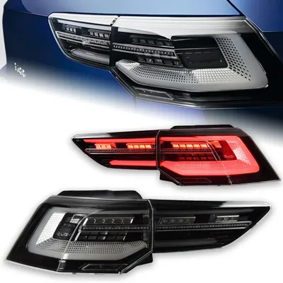 AKD Car Styling Tail Lamp for Golf 8 Tail Lights 2020-2021 Golf 8 LED Tail Light Golf MK8 Rear Stop