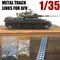 1/35 Metal Track Links for AFV 1/35 Centurion Model w/metal pin DIY Modeling parts hobby toys for