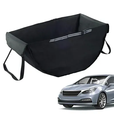 Car Seat Travel Bag Large Capacity Reusable Car Storage Bag Seat Organizer Flexible Foldable Car