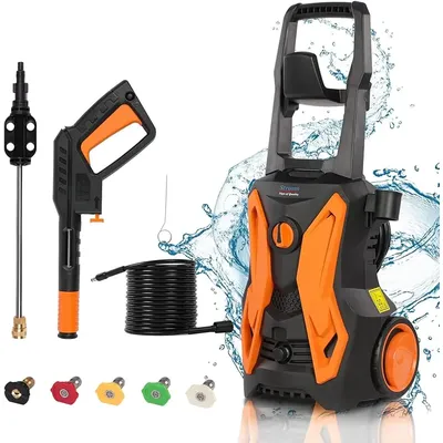 4000PSI Electric Pressure Washer 2.8GPM 2000W Power Washer High Pressure Cleaner Machine with Spray