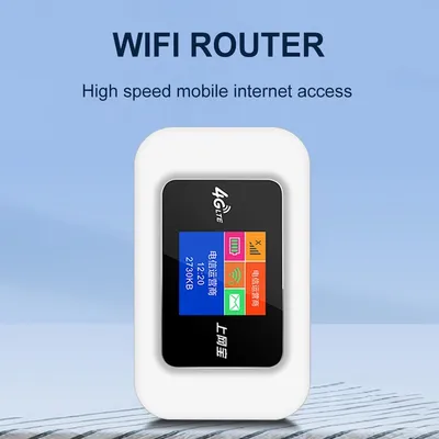 4G Lte Router Wireless Wifi Portable Modem LCD Indicator Display 2500mAh Pocket MIFI Hotspot with