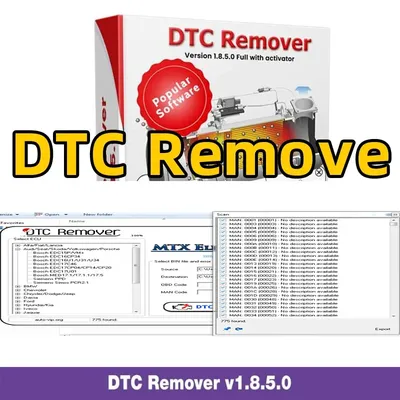 Newest ECU adjustment car repair software For Download MTX DTC Remover 1.8.5.0 with Keygen Full