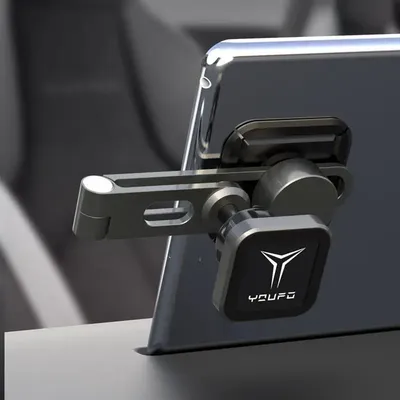 ForTesla Model 3/Y Retractable Magnetic Phone Ring Holder 360 degree Rotation and 180 degree Flip