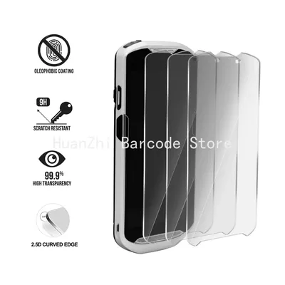 3PCS Tempered Glass Protective Film for Symbol Zebra TC51 TC510K TC56, 9H HD Screen Protector