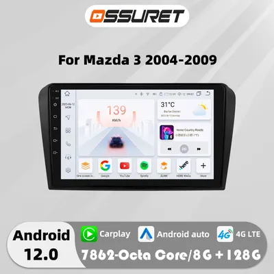 4G DSP Carplay Android Auto Car radio For Mazda 3 2004-2009 multimedia Video player 7862 Autoradio