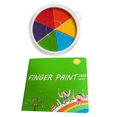 Kids Finger Painting Kit Safe Funny Art Painting Kit For Kids DIY Crafts Painting Set For Boys Girls