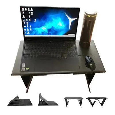 Folding Laptop Stand Portable Laptop Riser Adjustable Multi-functional Laptop Raiser Stable