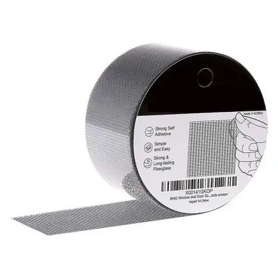 Fiberglass Screen Repair Tape 3-Layer Mesh Repair Tape 2m Long Window Net Repair Tape Waterproof