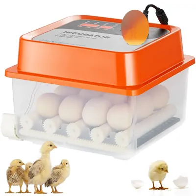 VEVOR Egg Incubator Incubators for Hatching Eggs Automatic Egg Turner with Temperature and
