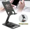 360 Degrees Rotate Metal Desk Mobile Phone Holder Stand For Phone Pad Adjustable Desktop Tablet