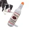 Plush Wine Bottle Dog Toy Dog Squeeze Toys Chewing Plush Bottle Puppy Sound-Making Interactive Toys