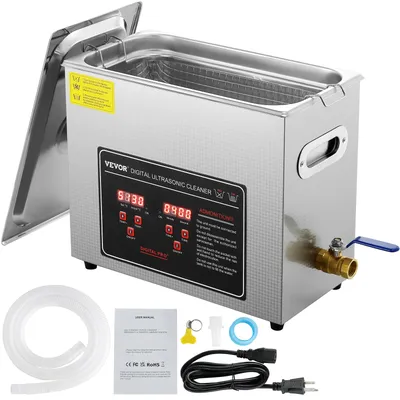 VEVOR Ultrasonic Cleaner w/ Digital Timer & Heater,Professional Ultra Sonic Jewelry