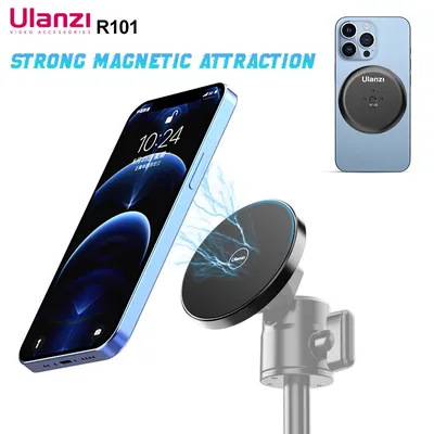 Ulanzi R101 Magsafe to 1/4 Screw Mount Holder for iPhone 15 14 13 12 mini Pro Max Magnetic Phone