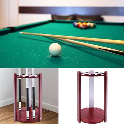 Ball Cue Rack or Holder Fit for Storing Billiard Cues Golf Clubs Fishing Rods Hiking Pole Used in