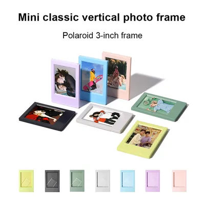 Mini Film Photo Frame 3 Inch For Fujifilm Photo Display Board Photocard Holder Poster Stand Kids Art