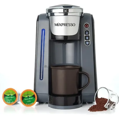 K-Cup Pods | Removable 45oz Water Tank | Quick Brewing with Auto Shut-Off | Rapid Brew Technology