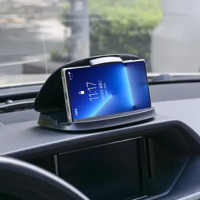 Cell Phone Mount for Car Dashboard Auto Phone Holder Mount Universal Cars 360 Rotatable Mobile Phone