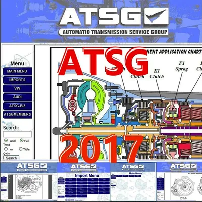 2024 hot ATSG 2017 Automatic Transmissions Service Group Auto Repair Manual Diagnostics engineer