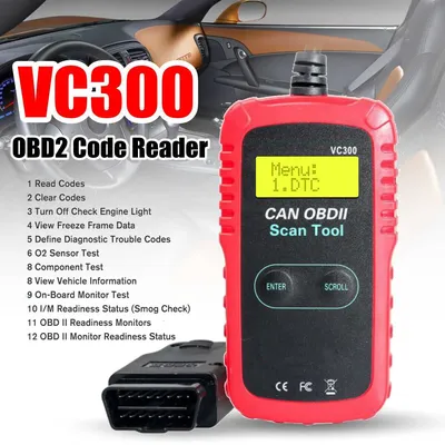 ANCEL VC300 CAN OBD2 Scanner OBD Code Reader Car Check Engine Automotive Fault Diagnostic Tool Only