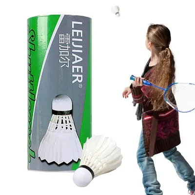 Shuttlecocks Feather Professional Badminton Shuttlecock Set Shuttle Equipment Badminton Accessories