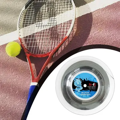 Tennis String Reel 4G Large Plate Tennis Racket String Tennis String Practice Primary Hard Wire