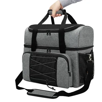 Bowling Ball Bag 2 Balls Bowling Tote Bag Bowling Ball Holder With Padded Compartments Extra Space