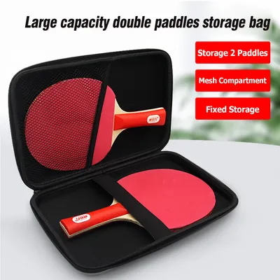 Portable Table Tennis Racket Cover Square Storage Bag For Table Tennis Racket Cover Table Tennis Bat