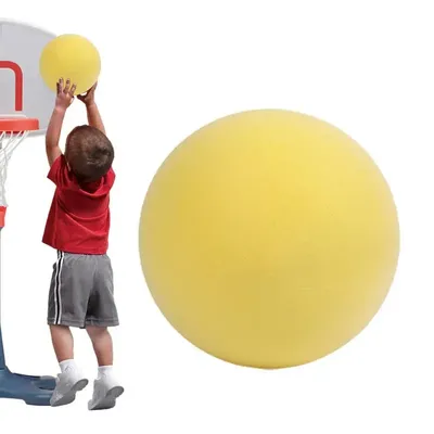 Silent Basketball Quiet Foam Ball For Indoor Training And Home-Playing Uncoated High-Density Sponge