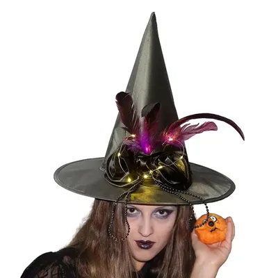 Witch Hats For Women Adult Witch Vampire Halloween Costumes Wizard Costume Halloween Party Decor