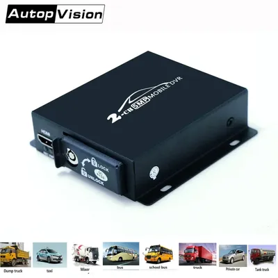 2 Channel 5MP Mini Digital Video Recorder Support 2CH AHD/Analog up to 5MP 2-in-1 DVR, 2CH DVR