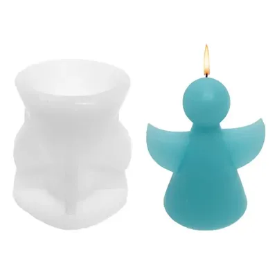 Silicone Angel Candle Moulds Durable 3D Hand Turned Angel Shape Mold Silicone Molds Suitable For DIY