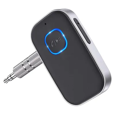 J22 Bluetooth Receiver AUX Wireless Bluetooth 5.0 Car Adapter Portable Wireless Audio Adapter 3.5mm