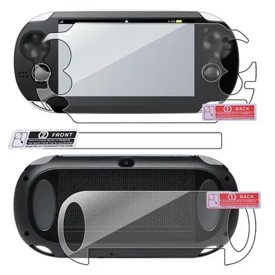 HD Screen Protector Film ForPS Vita Game Player Protection Pad Front Back Film Improve Readability