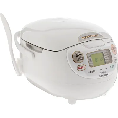 NS-ZCC10 5-1/2-Cup Neuro Fuzzy Rice Cooker and Warmer, Premium White