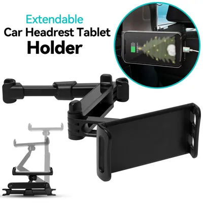 Flexible 360 Degree Rotating for iPad Mobile Phone Car Pillow Holder Tablet Stand Back Seat Headrest