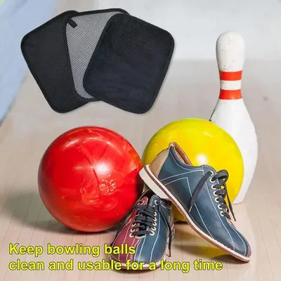 Bowling Ball Towel Bowling Towel Shammy Pad with Easy-Grip Dots Bowling Towel That Wipes Dirt & Oil