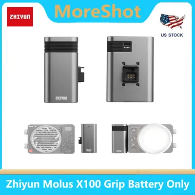 Zhiyun X100 Grip Battery for zhiyun Molus X100 Pocket COB Light,Photography Lighting,15600mAh,Grip