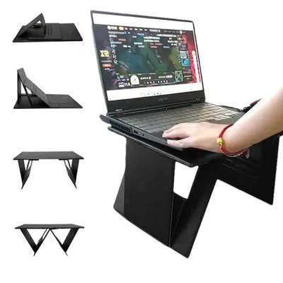 Laptop Stand Portable Desk Riser For Laptop Ergonomic Portable Laptop Riser Multi-functional Laptop