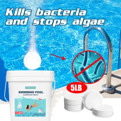 1Barrel Multi Functional Swimming Pool Cleaning Effervescent Tablets Decontamination And Cleaning